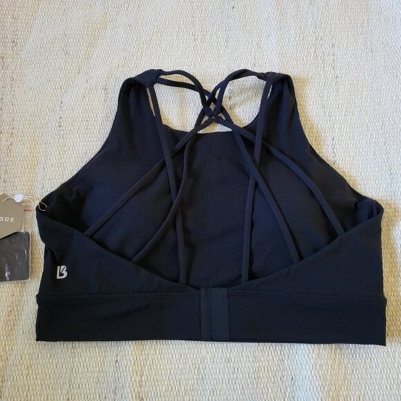NWT BuffBunny Collection Geo Sports Bra in Onyx Black Size XXXL - Picture 2 of 9